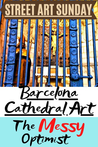 Street Art Sunday – Barcelona Cathedral Art (1)