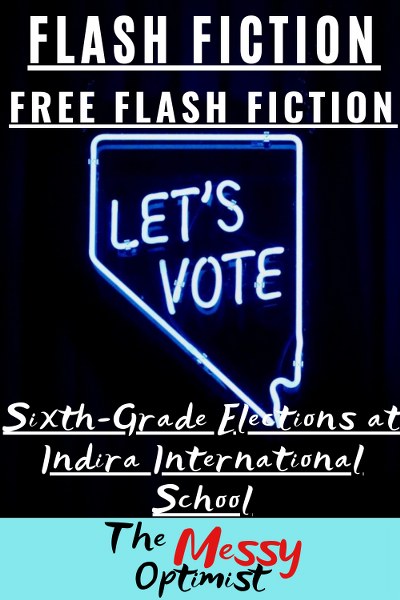 Sixth-Grade Elections at Indira International School 